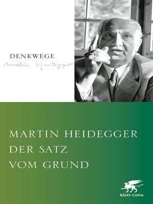 cover image of Der Satz vom Grund